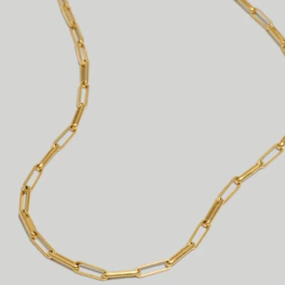 Madewell Paperclip Chain Necklace - Picture 2 of 6